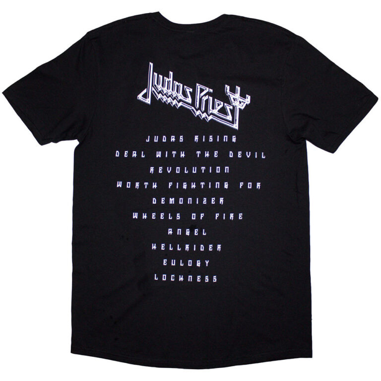 Judas Priest Angel Of Retribution Tracklst T-Shirt