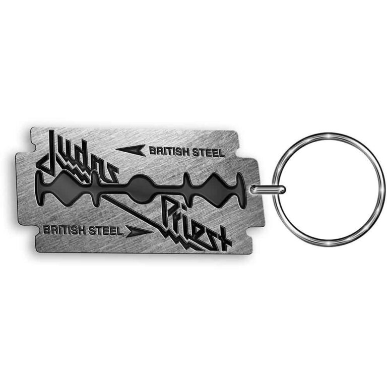 Judas Priest British Steel Keychain