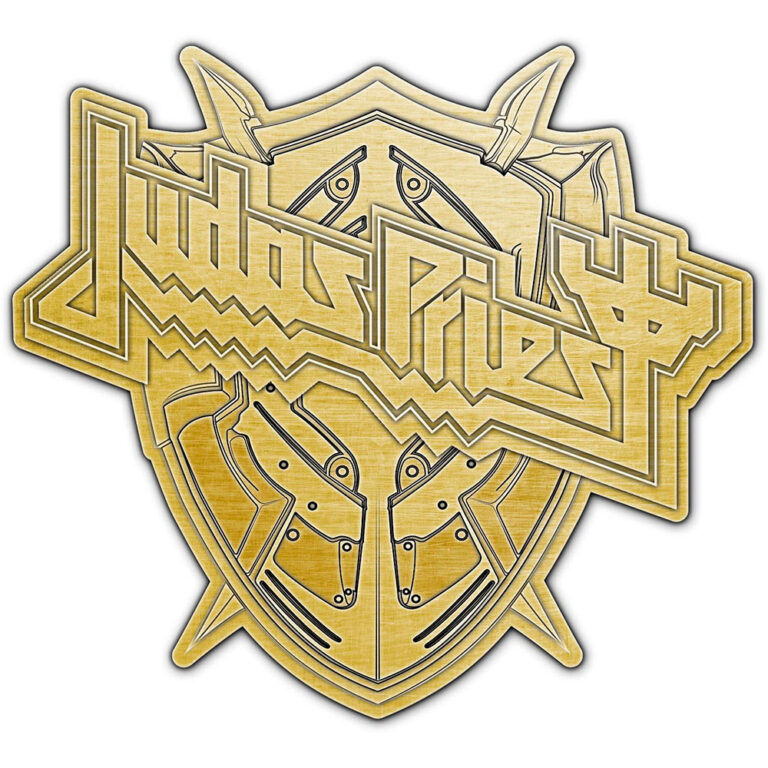 Judas Priest Invincible Shield Pin Badge