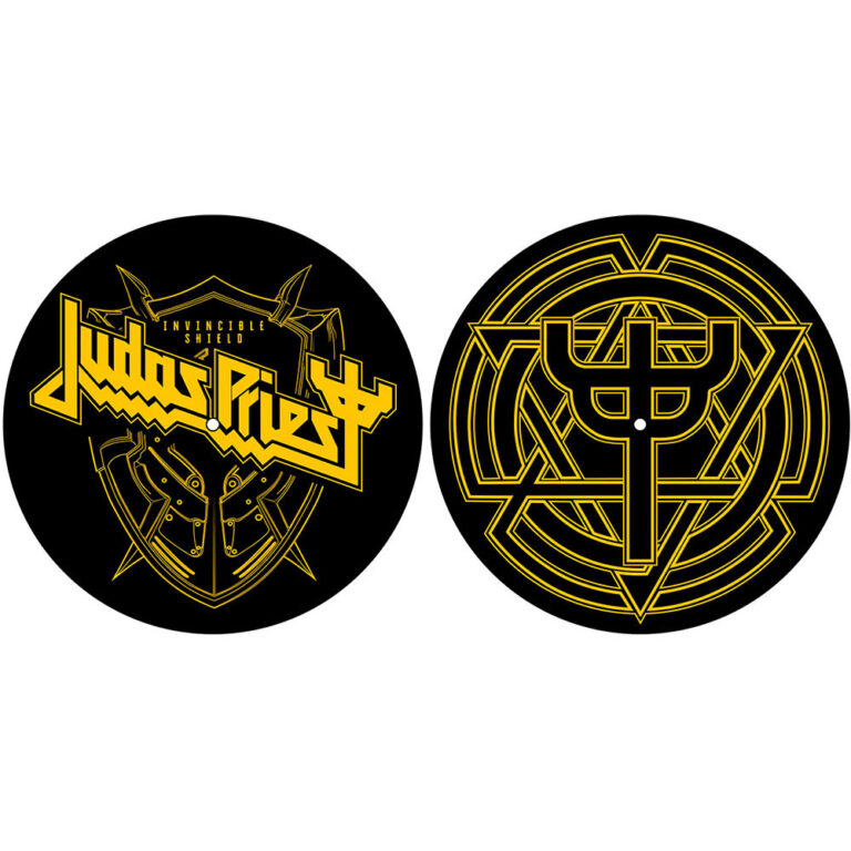 Judas Priest Invincible Shield Turntable Slipmat Set