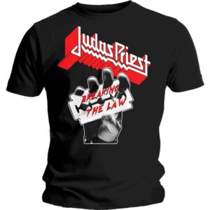 Judas Priest Breaking The Law Black T-Shirt