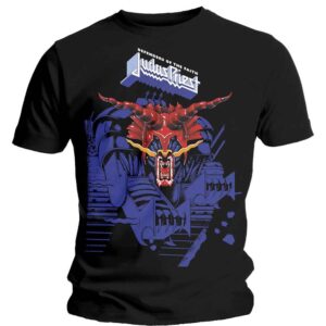 Judas Priest Defenders Blue Black T-Shirt
