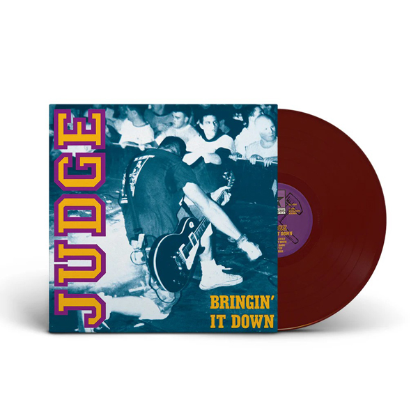 Judge – BRINGIN’ IT DOWN (OPAQUE MAROON VINYL) Vinyl LP