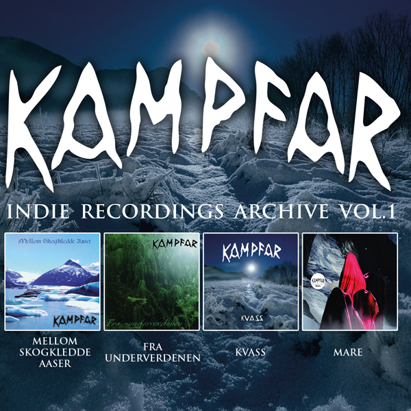 Kampfar – INDIE RECORDINGS ARCHIVE VOL 1 (4CD) Compact Disc – 4 CD Box Set