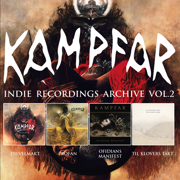 Kampfar – INDIE RECORDINGS ARCHIVE VOL 2 (4CD) Compact Disc – 4 CD Box Set