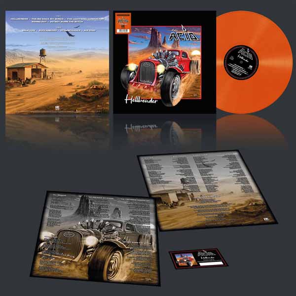 KATE’S ACID – HELLBENDER (NEON ORANGE VINYL) Vinyl LP