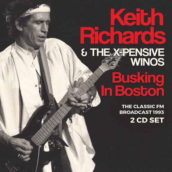 Keith Richards – BUSKING IN BOSTON (2CD) Compact Disc Double