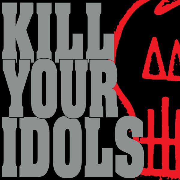 Kill Your Idols – NO GIMMICKS NEEDED (BLACK, RED & SILVER HAND POUR) Vinyl LP