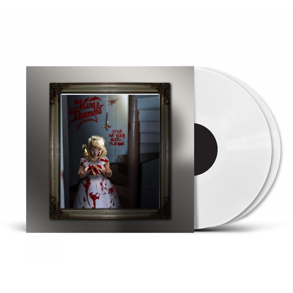 King Diamond – GIVE ME YOUR SOUL… PLEASE (PHD EXCLUSIVE WHITE VINYL 2LP) Vinyl Double Album