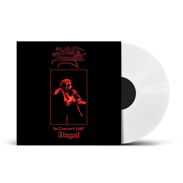 King Diamond – IN CONCERT 1987 – ABIGAIL (PHD EXCLUSIVE WHITE VINYL) Vinyl LP