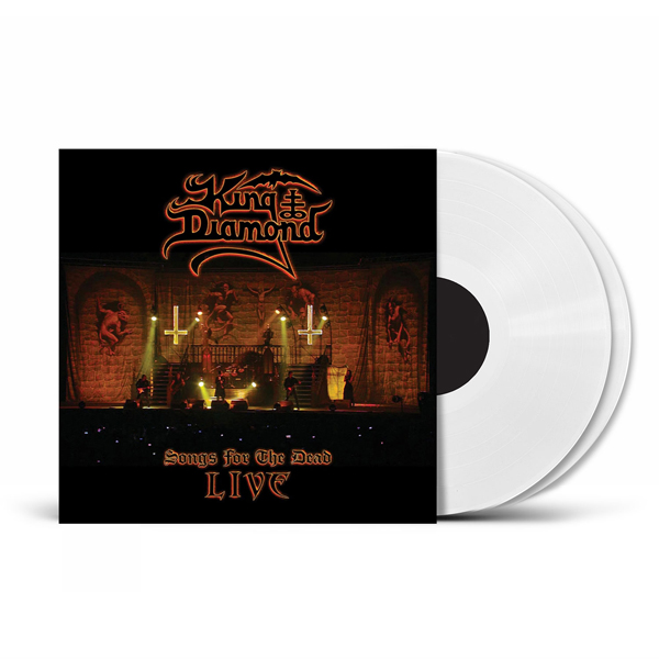 King Diamond – SONGS FOR THE DEAD LIVE (PHD EXCLUSIVE WHITE VINYL 2LP) Vinyl Double Album
