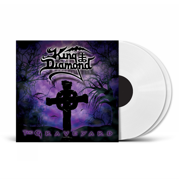 King Diamond – THE GRAVEYARD (PHD EXCLUSIVE WHITE VINYL 2LP) Vinyl Double Album