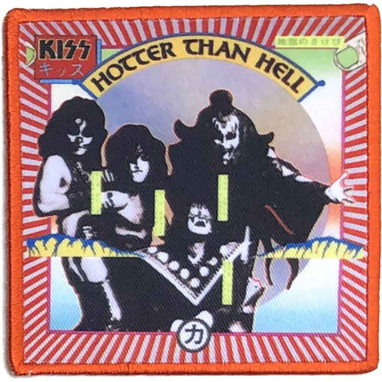 KISS Hotter Than Hell Patch
