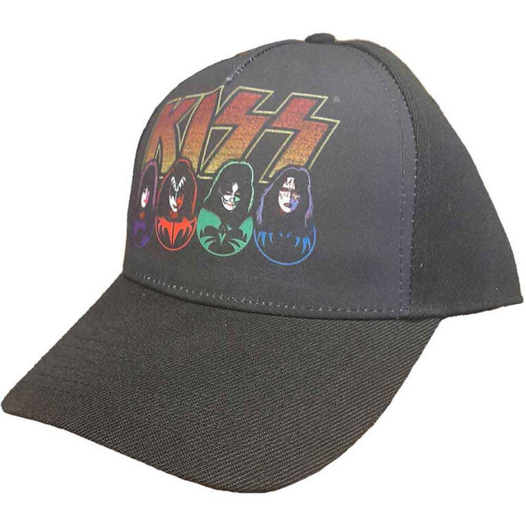 KISS Logo – Faces & Icons Baseball Cap