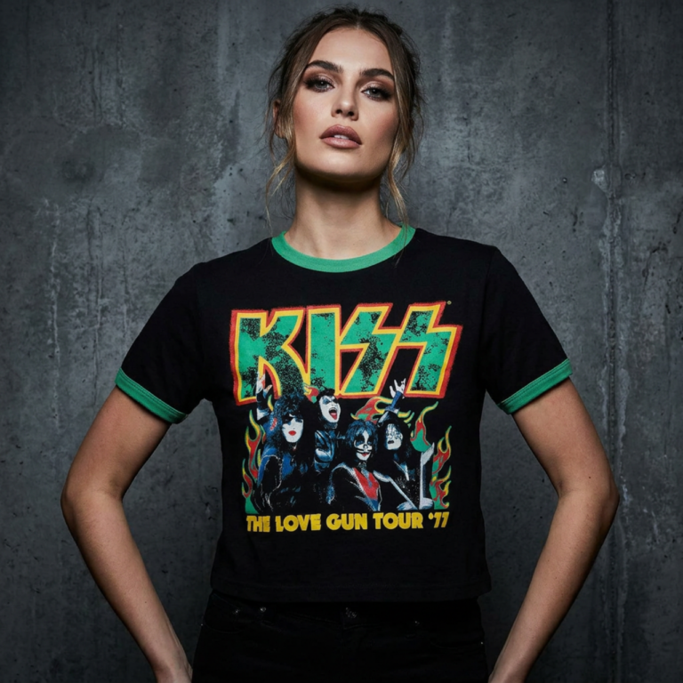 KISS St Paddy’s Ladies Crop Top