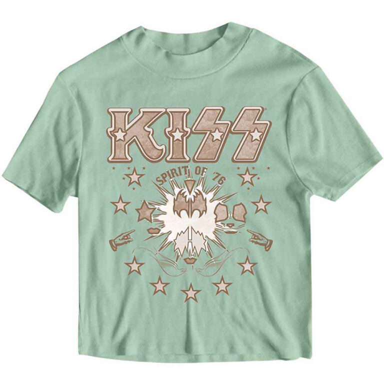 KISS Spirit of ’76 Ladies Crop Top