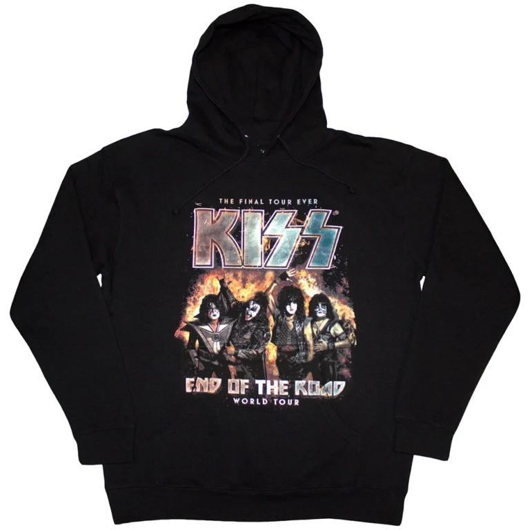 KISS End Of The Road Final Tour Pullover Hoodie