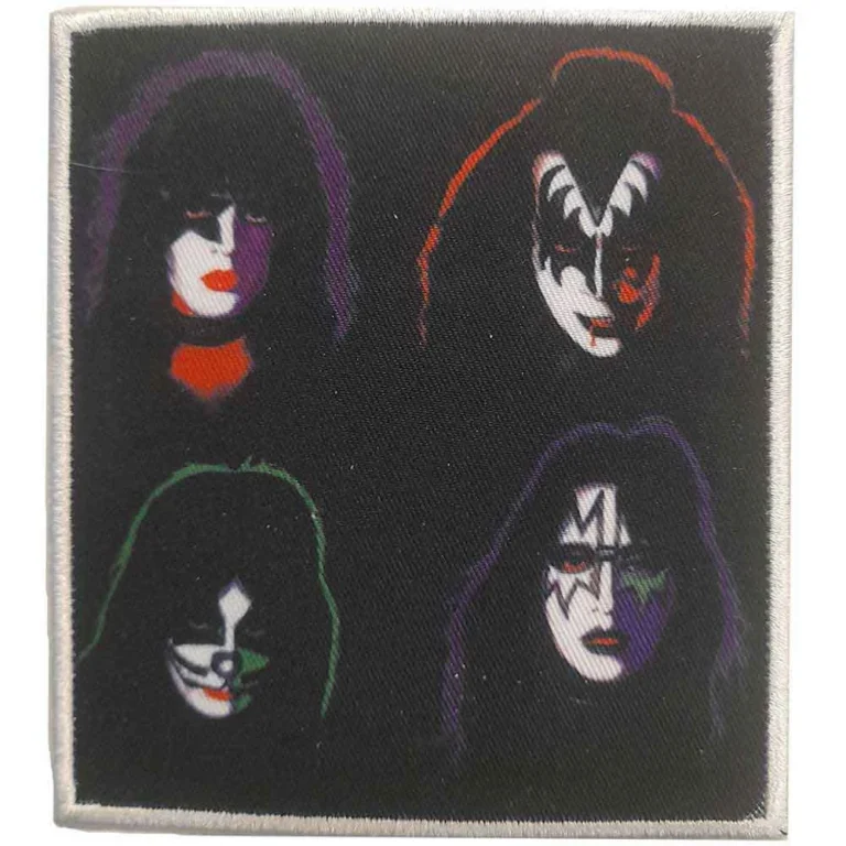 KISS 4 Heads Patch
