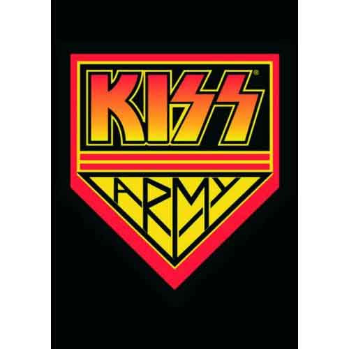 KISS Army Postcard