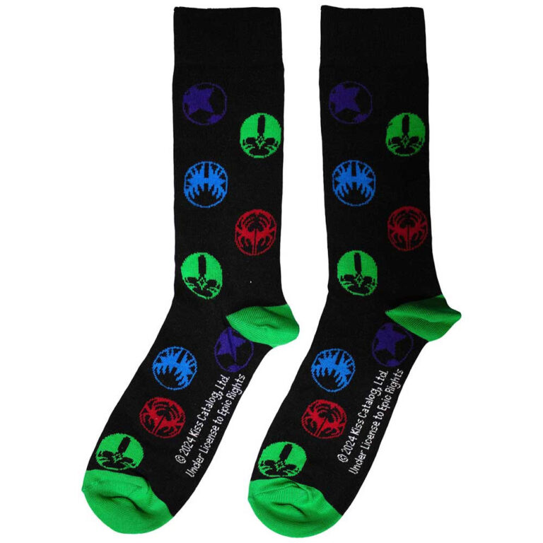 KISS Icons (Black) (UK Size 6 – 11) Socks