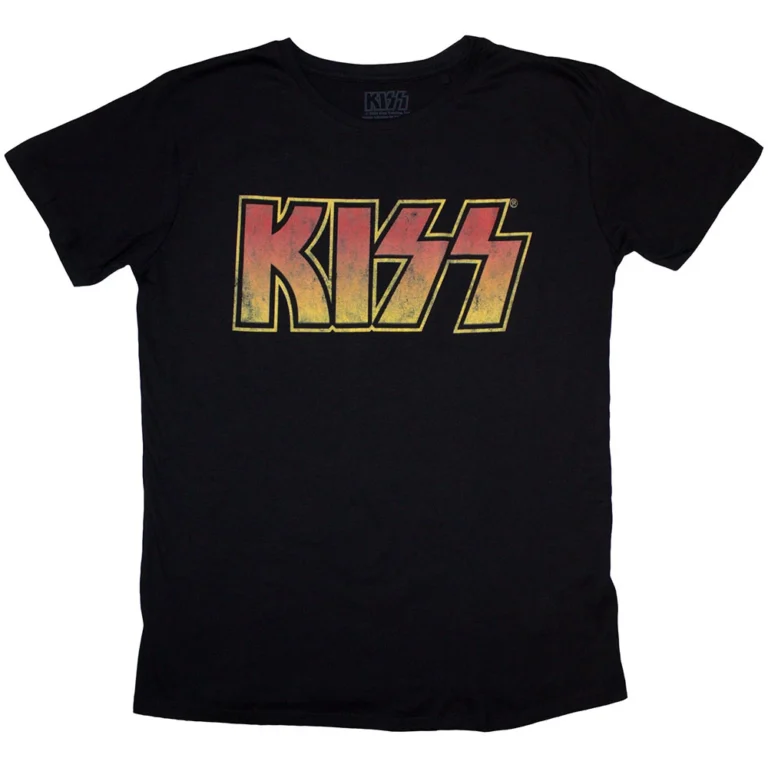 KISS Vintage Classic Logo Ladies T-Shirt