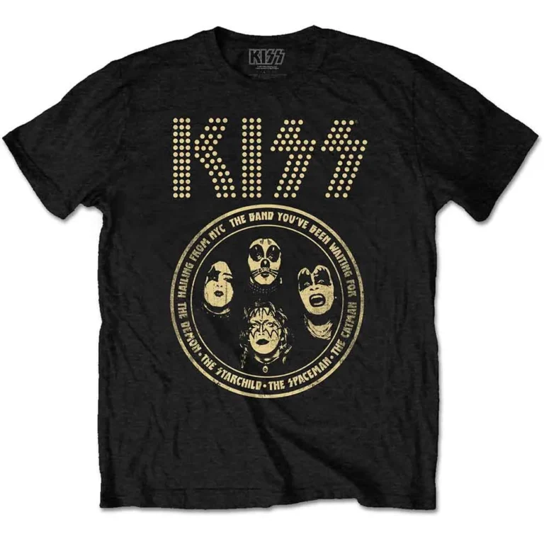 KISS Band Circle T-Shirt