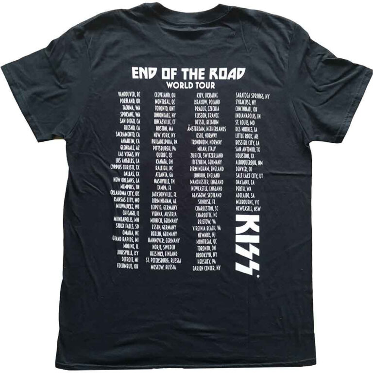 KISS End Of The Road Tour T-Shirt