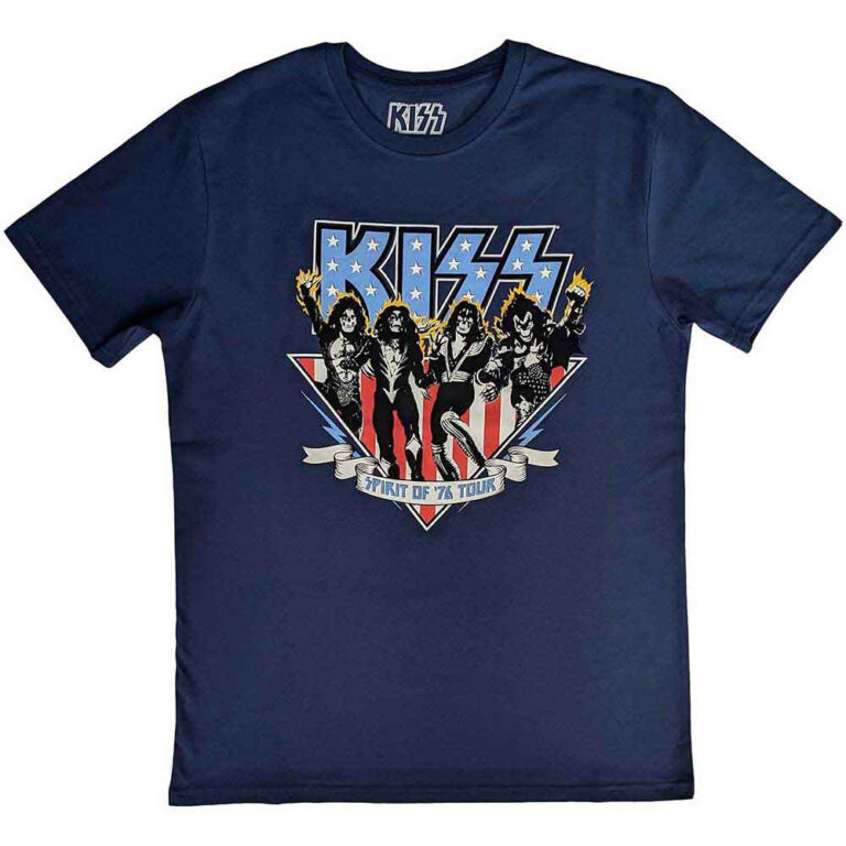 KISS Americana (Denim Blue) T-Shirt