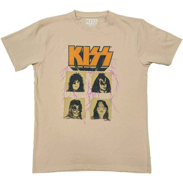 KISS Lightning Photo T-Shirt