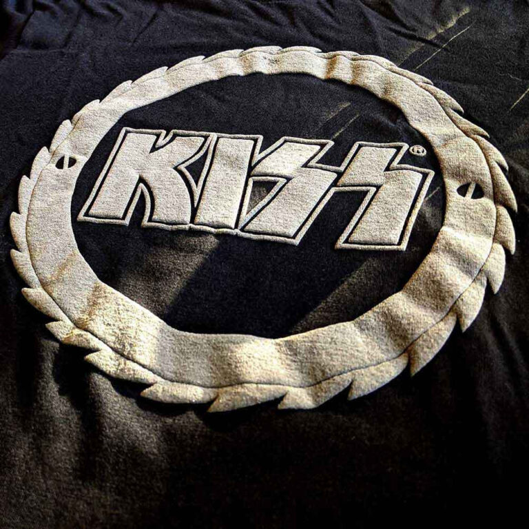 KISS Buzzsaw Logo T-Shirt