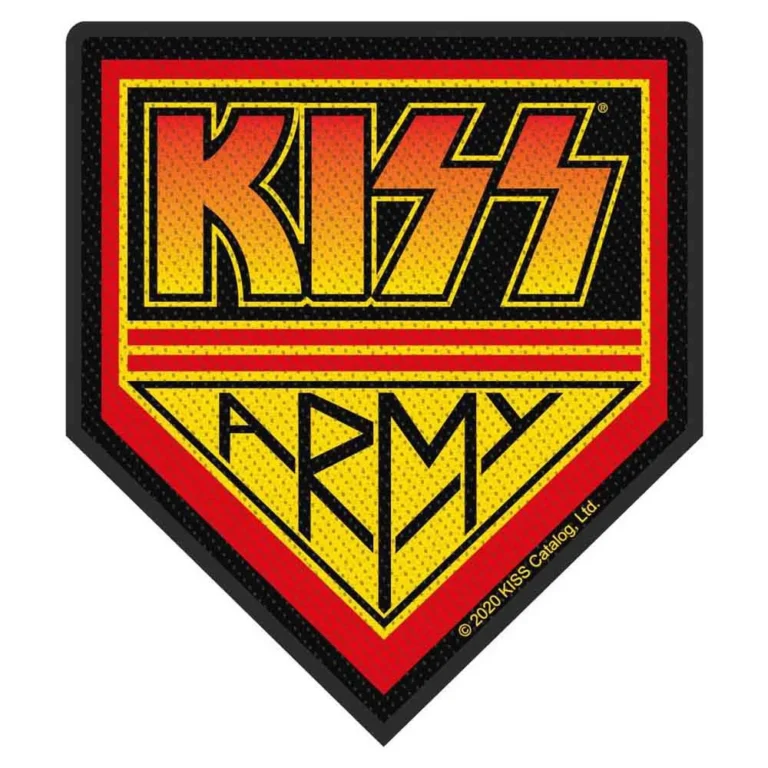 KISS KISS Army Patch