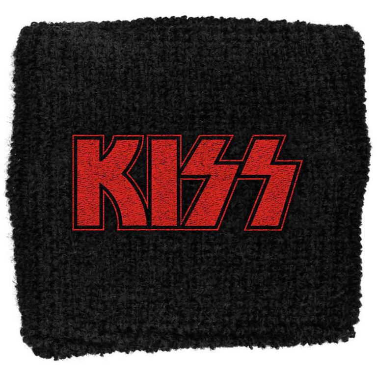 KISS Logo Embroidered Wristband