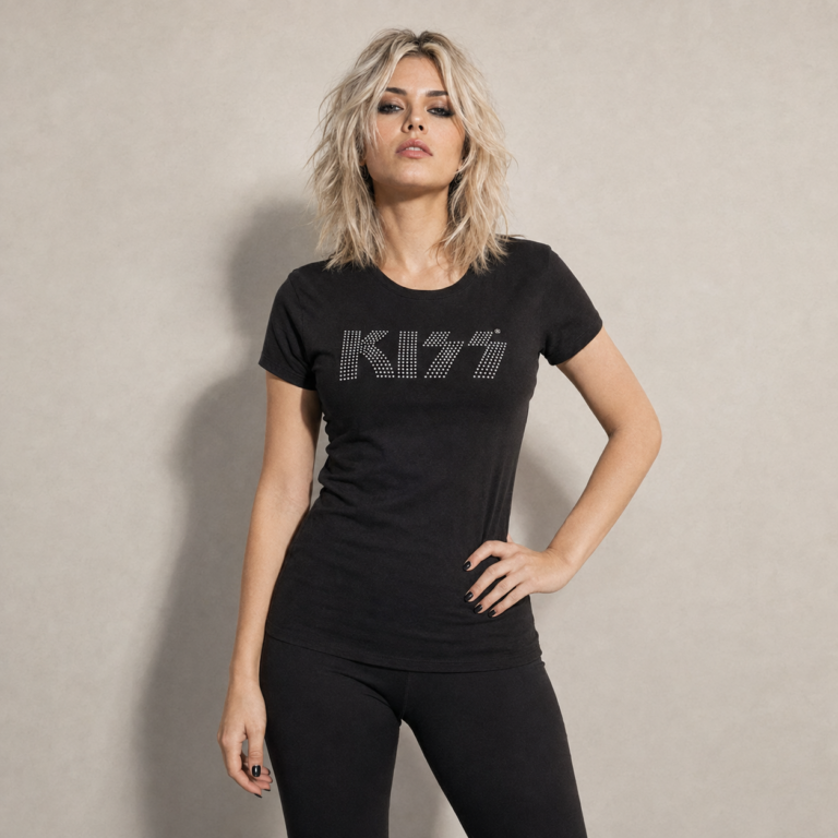 KISS Logo Ladies T-Shirt