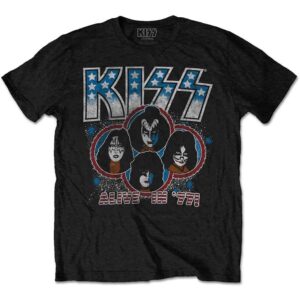 KISS Alive In '77 Black T-Shirt