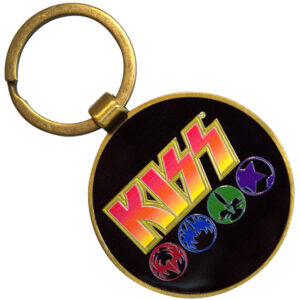 KISS Army/Logo & Icons Double Sided Keychain