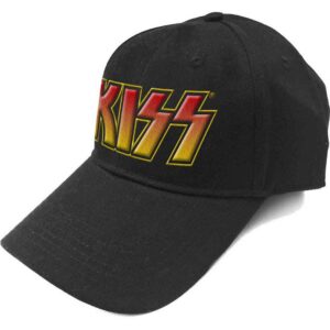 KISS Classic Logo Black Baseball Cap