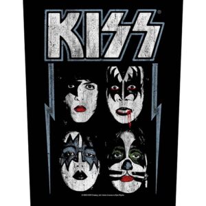 KISS Faces Back Patch