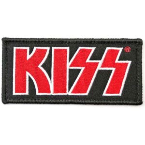 KISS Red Logo Patch