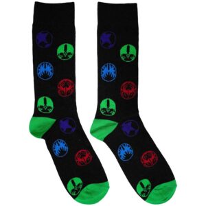KISS Unisex Icons Black UK Size 6 - 11 Ankle Socks