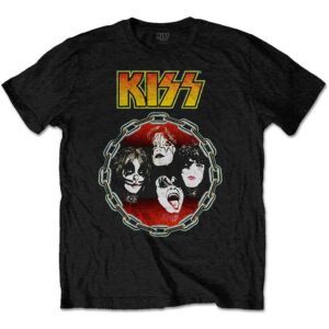 KISS You Wanted The Best Black Back Print T-Shirt