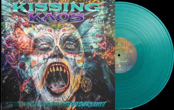 Kissing Kaos – TO YOUR LIMIT (GREEN TEAL OPAQUE)) Vinyl LP