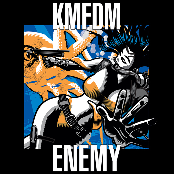 KMFDM – ENEMY (2LP) Vinyl Double Album