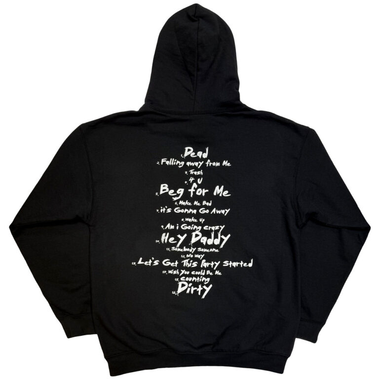 Korn Issues Tracklist Pullover Hoodie