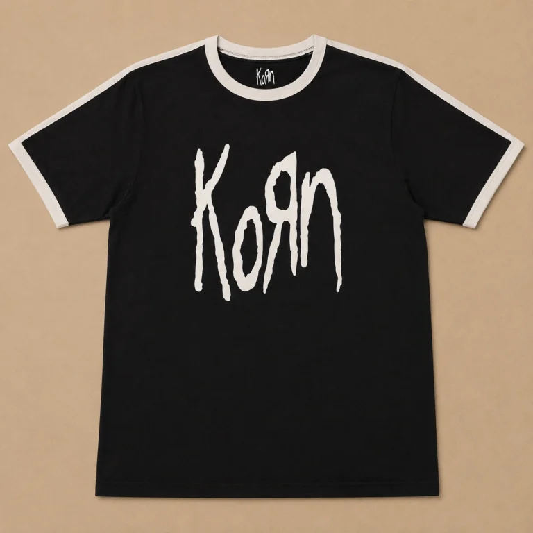 Korn Logo Ringer T-Shirt