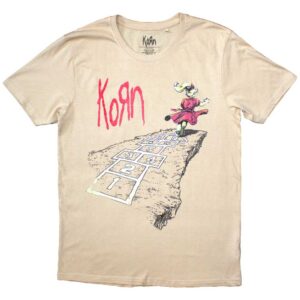 Korn Follow The Leader Hopscotch Back Print T-Shirt