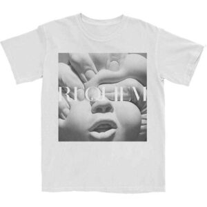 Korn Requiem Album Cover White Back Print T-Shirt