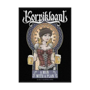 Korpiklaani A Man with a Plan Patch