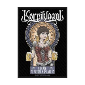 Korpiklaani A Man with a Plan Patch