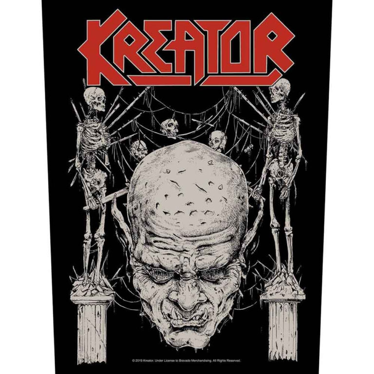 Kreator Skull & Skeletons Back Patch