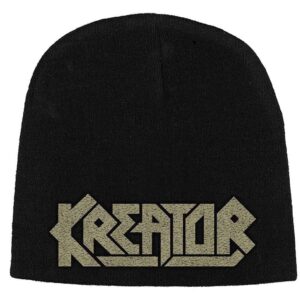 Kreator Unisex Logo Black Beanie Hat